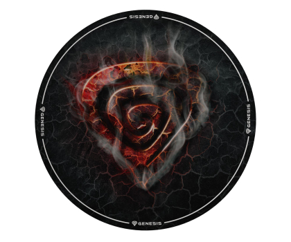Akcesorium do fotela Genesis Tellur 400 round lava 100cm
